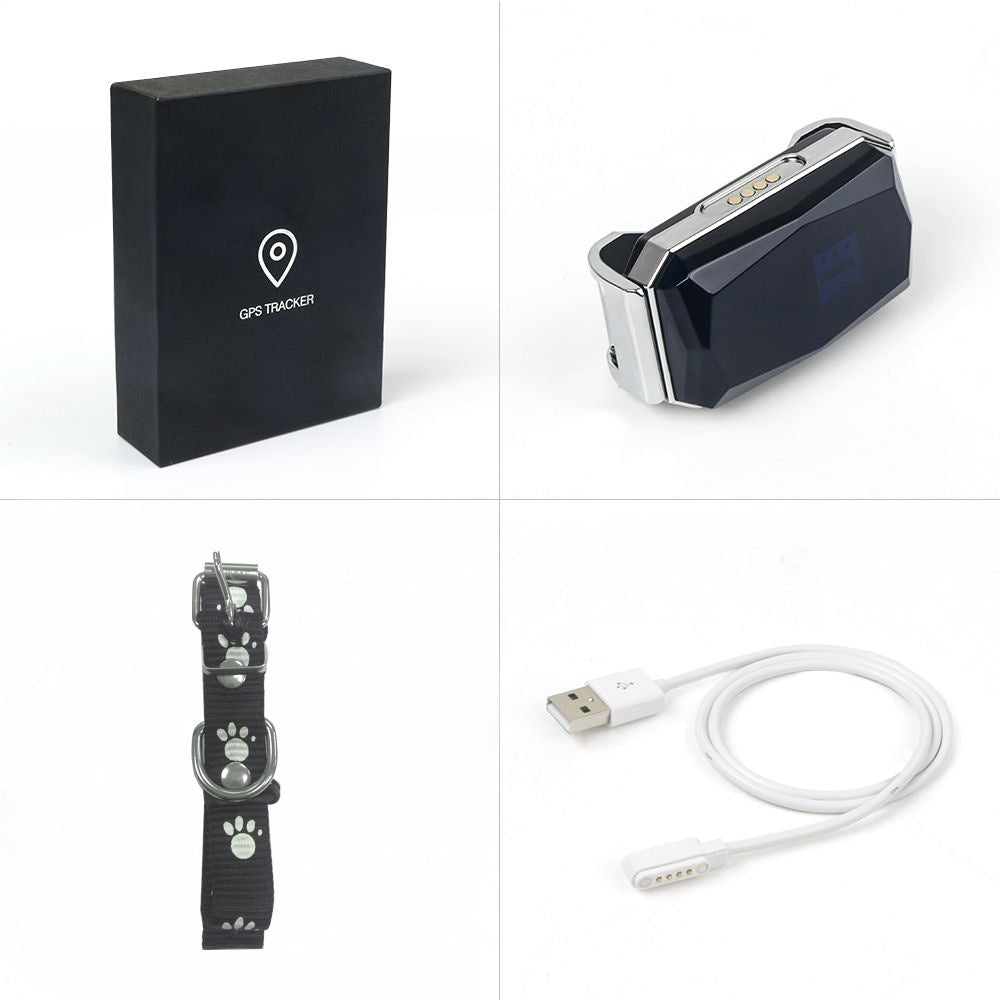 GPS Pet Tracker Collar | Real-Time Location Tracking for Dogs & Cats
