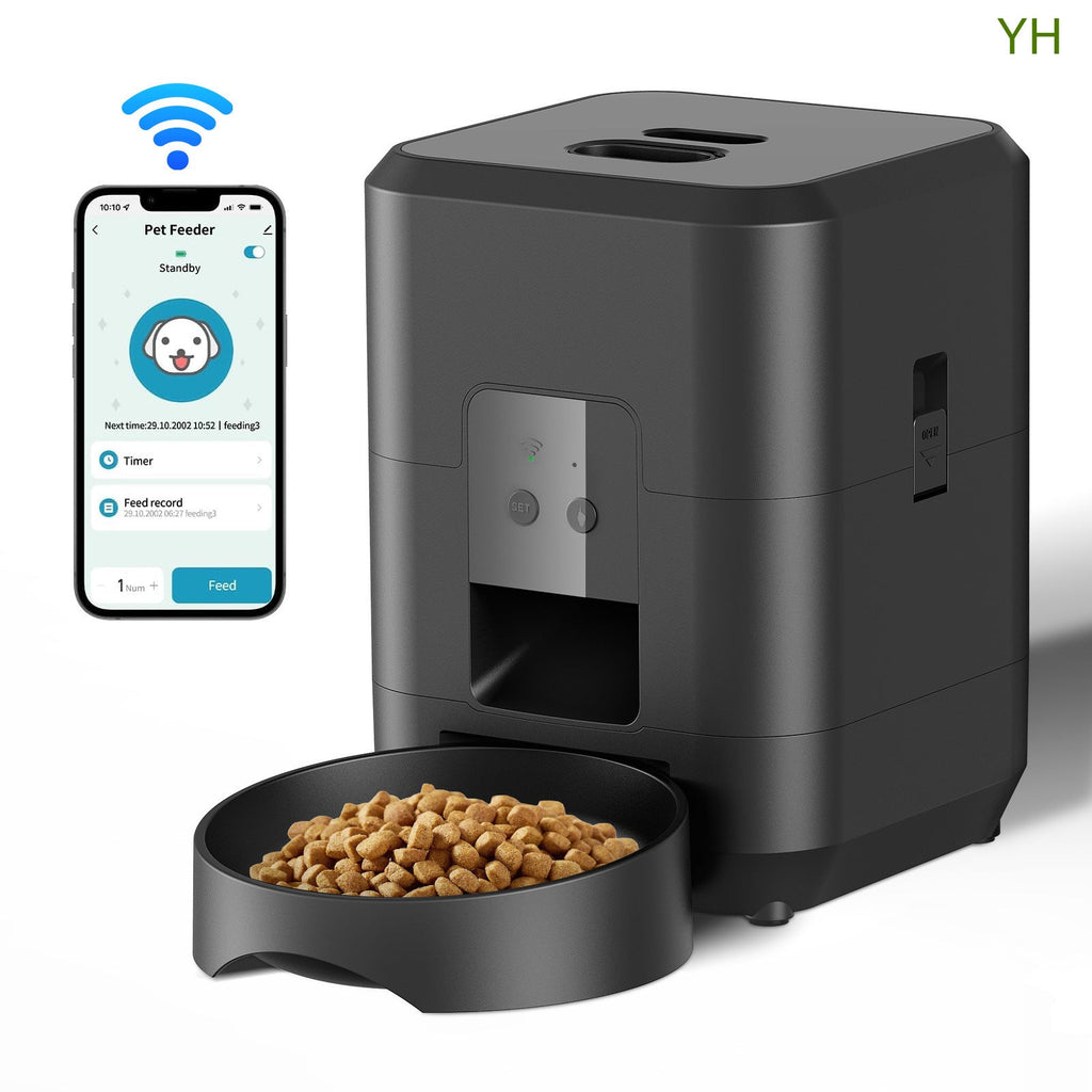 Smart WiFi Automatic Pet Feeder | Timed & Remote Controlled